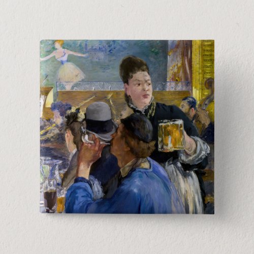 Edouard Manet _ Corner of a Cafe_Concert Button