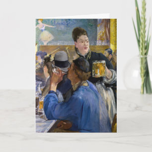 Edouard Manet - Corner of a Cafe-Concert Card