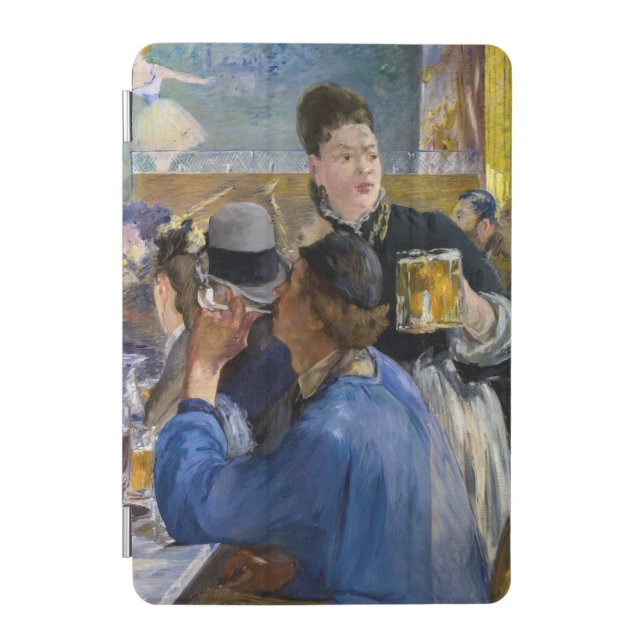 Edouard Manet - Corner of a Cafe-Concert iPad Mini Cover (Front)