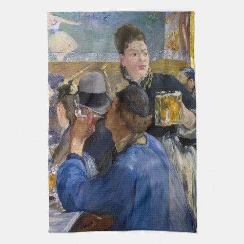 Edouard Manet _ Corner of a Cafe_Concert Kitchen Towel