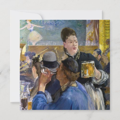 Edouard Manet _ Corner of a Cafe_Concert Thank You Card