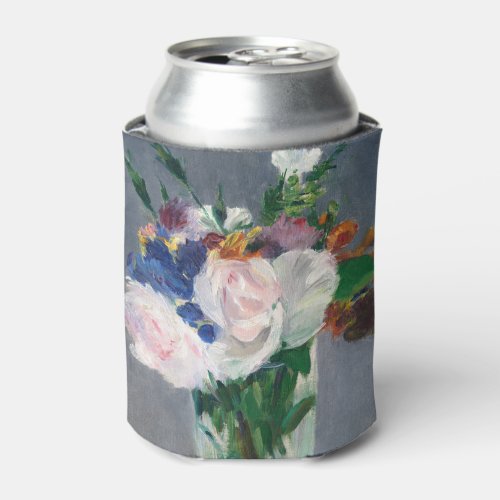 Edouard Manet _ Flowers in a Crystal Vase Can Cooler