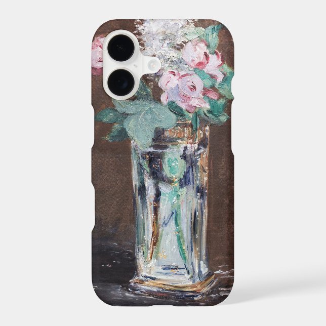 Edouard Manet - Flowers in a Crystal Vase Case-Mate iPhone Case (Back)