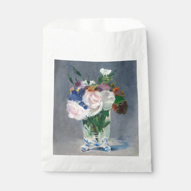 Edouard Manet - Flowers in a Crystal Vase Favor Bag (Front)