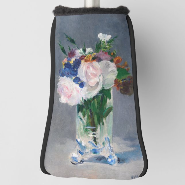 Edouard Manet - Flowers in a Crystal Vase Golf Head Cover (Rotate 90)