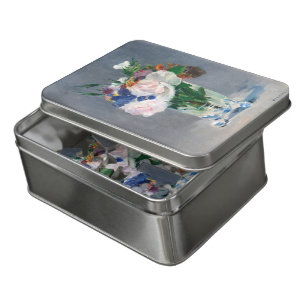 Edouard Manet - Flowers in a Crystal Vase Jigsaw Puzzle