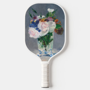 Edouard Manet - Flowers in a Crystal Vase Pickleball Paddle