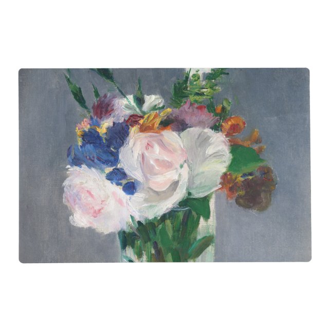 Edouard Manet - Flowers in a Crystal Vase Placemat (Front)