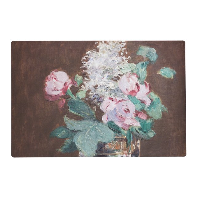 Edouard Manet - Flowers in a Crystal Vase Placemat (Front)