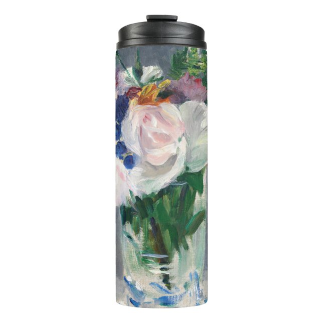 Edouard Manet - Flowers in a Crystal Vase Thermal Tumbler (Front)