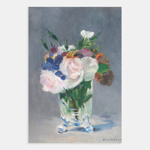 Edouard Manet - Flowers in a Crystal Vase Wrapping Paper Sheets
