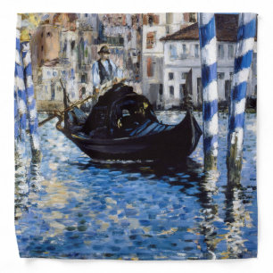 Edouard Manet - Grand Canal, Venice Bandana