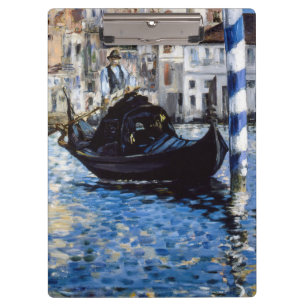 Edouard Manet - Grand Canal, Venice Clipboard