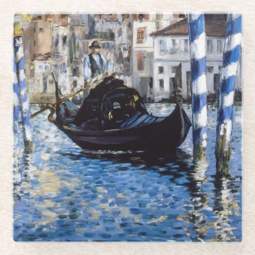 Edouard Manet _ Grand Canal Venice Glass Coaster