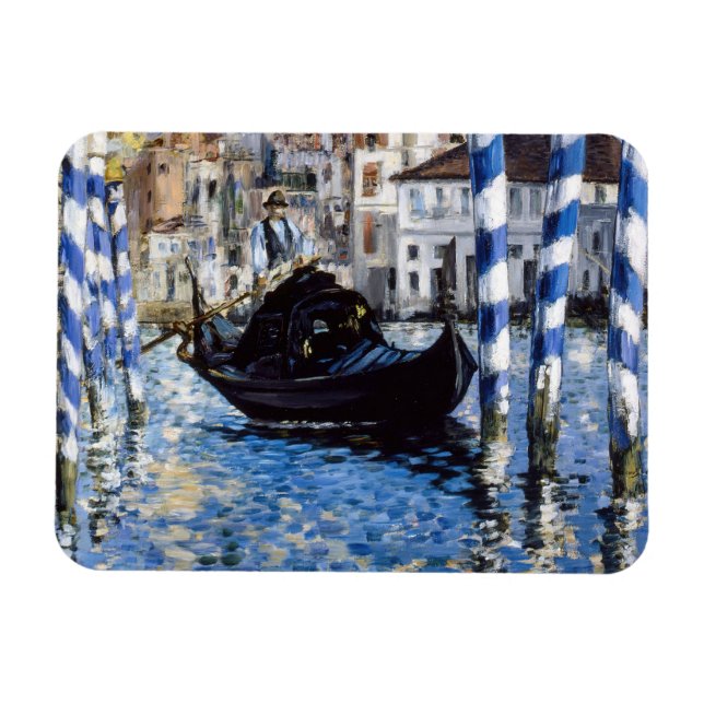 Edouard Manet - Grand Canal, Venice Magnet (Horizontal)