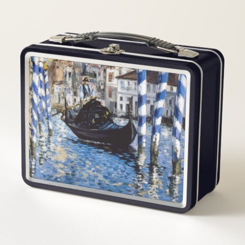 Edouard Manet _ Grand Canal Venice Metal Lunch Box