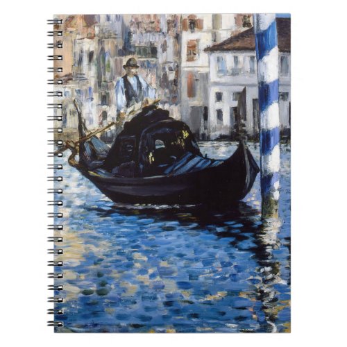 Edouard Manet _ Grand Canal Venice Notebook
