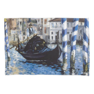 Edouard Manet - Grand Canal, Venice Pillow Case