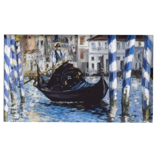 Edouard Manet _ Grand Canal Venice Place Card Holder