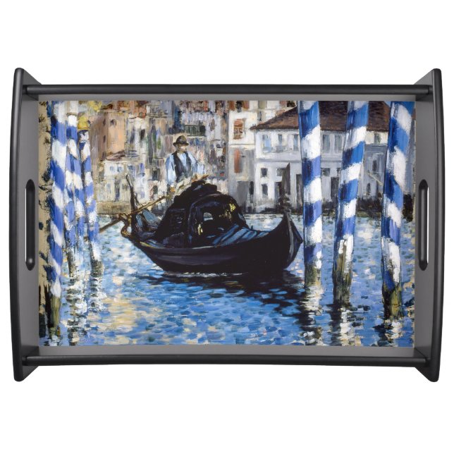 Edouard Manet - Grand Canal, Venice Serving Tray (Front)