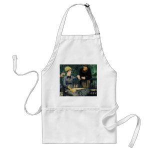 Edouard Manet - In the Conservatory Adult Apron