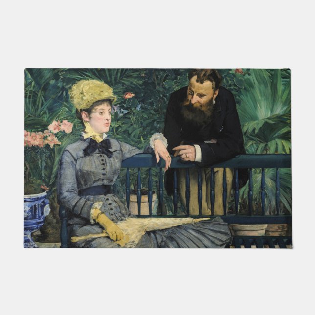Edouard Manet - In the Conservatory Doormat (Front)