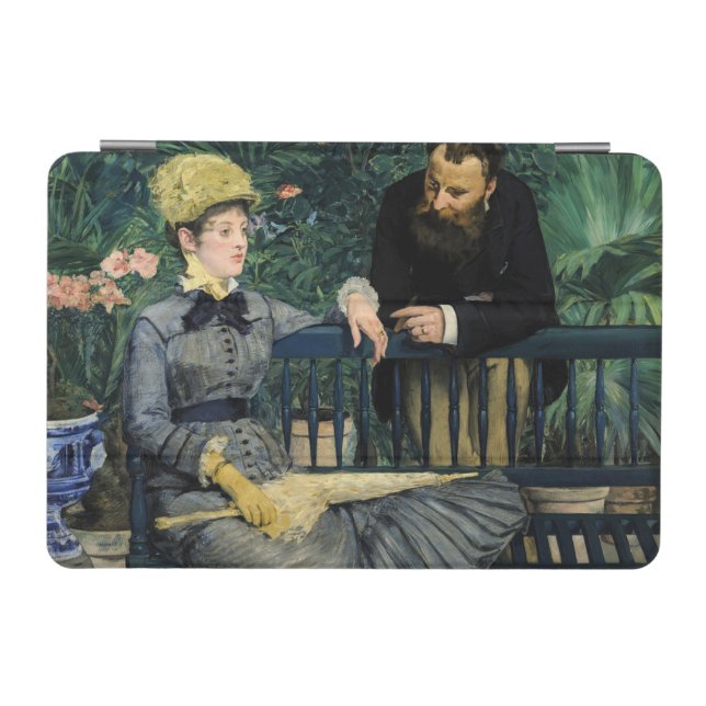 Edouard Manet - In the Conservatory iPad Mini Cover (Horizontal)