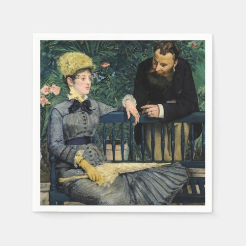 Edouard Manet _ In the Conservatory Napkins