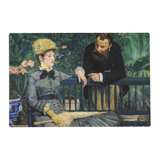 Edouard Manet - In the Conservatory Placemat (Front)