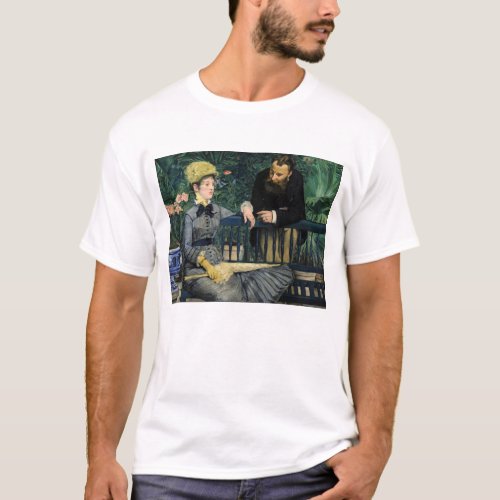 Edouard Manet _ In the Conservatory T_Shirt