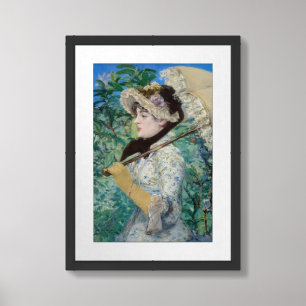 Edouard Manet - Jeanne / Spring Framed Art