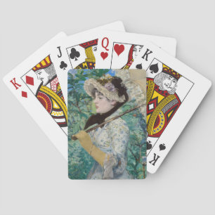 Edouard Manet - Jeanne / Spring Poker Cards