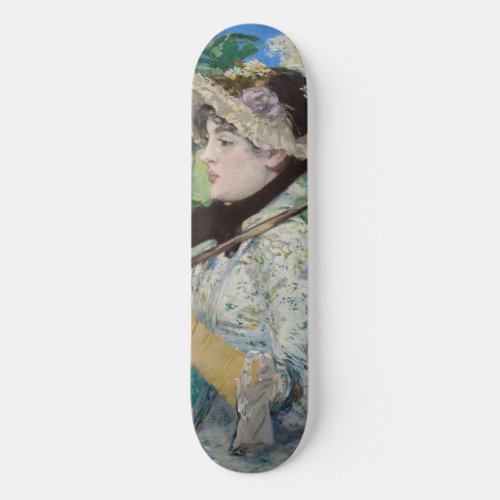 Edouard Manet _ Jeanne  Spring Skateboard