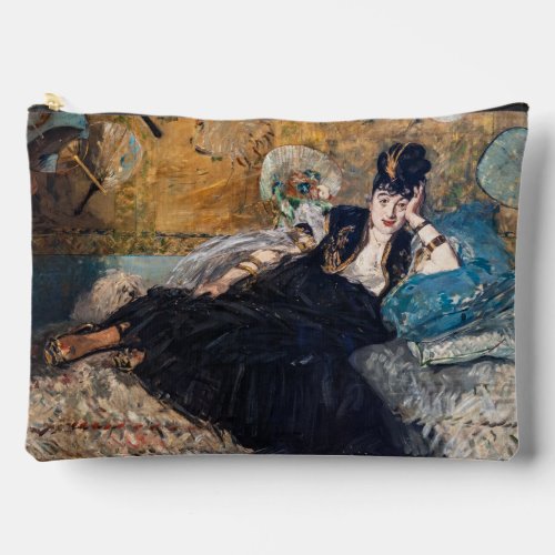 Edouard Manet _ Lady with Fans Accessory Pouch