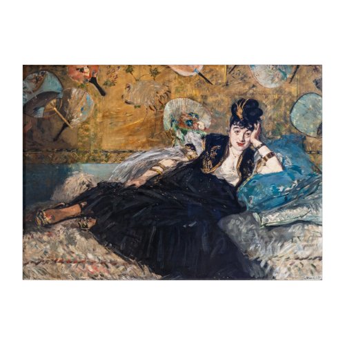 Edouard Manet _ Lady with Fans Acrylic Print