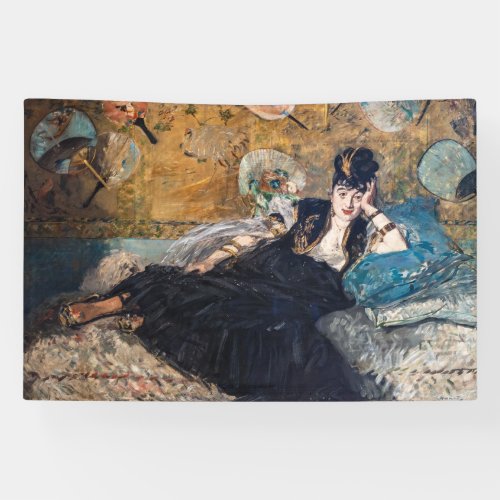 Edouard Manet _ Lady with Fans Banner