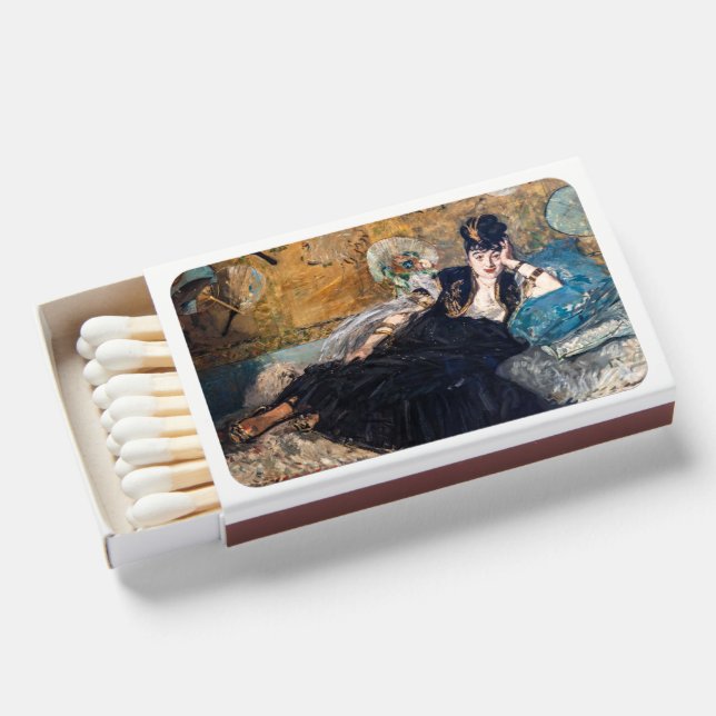 Edouard Manet - Lady with Fans Matchboxes (Front Open)