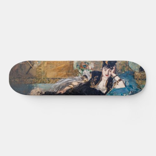 Edouard Manet _ Lady with Fans Skateboard