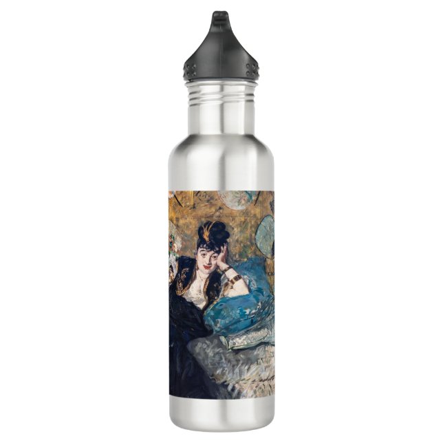 Edouard Manet - Lady with Fans Stainless Steel Water Bottle (Right)