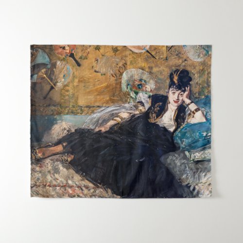 Edouard Manet _ Lady with Fans Tapestry