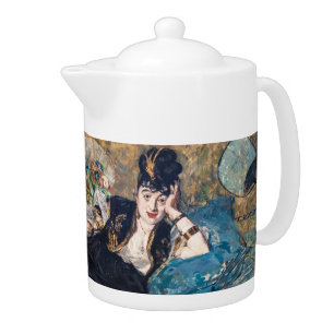 Edouard Manet - Lady with Fans Teapot