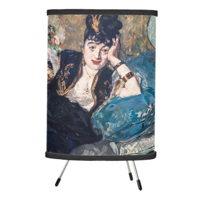 Edouard Manet - Lady with Fans Tripod Lamp (Right)