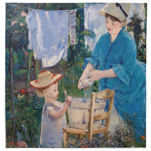 Edouard Manet _ Laundry Cloth Napkin