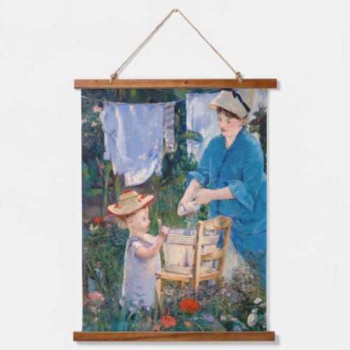 Edouard Manet _ Laundry Hanging Tapestry