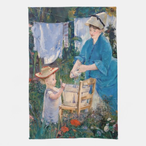 Edouard Manet _ Laundry Kitchen Towel