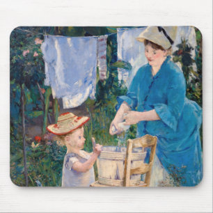 Edouard Manet - Laundry Mouse Pad