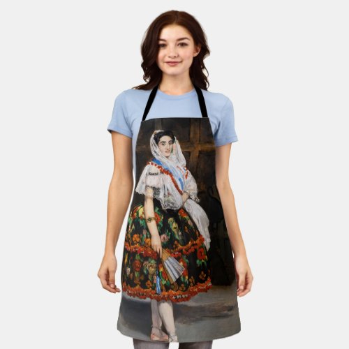 Edouard Manet _ Lola de Valence Apron