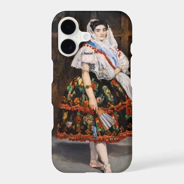 Edouard Manet - Lola de Valence Case-Mate iPhone Case (Back)