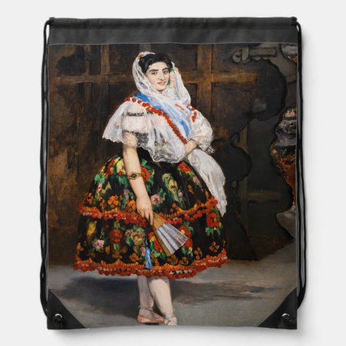 Edouard Manet _ Lola de Valence Drawstring Bag