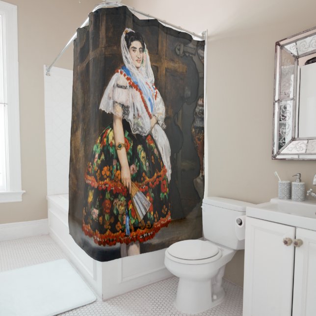 Edouard Manet - Lola de Valence Shower Curtain (In Situ)
